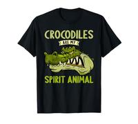 Crocodiles are my Spirit Animal Alligator Crocodile T-Shirt