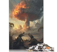 Crocodiles In War Puzzle for Adults 1000 Pieces Puzzle for Adults Educational Game for Adult Teenagers 1000pcs (75x50cm)