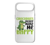 Crocodiles Make Me Happy You Not So Much Funny Crocodile Case for iPhone Air