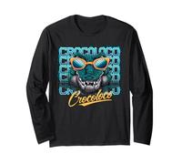 Crocoloco See You Later Swamp Puppy Gator Lover Funny Long Sleeve T-Shirt