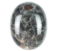 Crocon® 50mm Peanut jasper Large Palm Stone 900+ Carats Pocket Massage Worry Stones for Natural Chakra Balancing Reiki Healing Stones and Crystal Healing Massage Spa Energy Crystals gifts for women