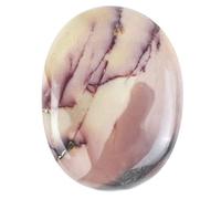 Crocon® 50mm Pink mookaite Large Palm Stone 900+ Carats Pocket Massage Worry Stones for Natural Chakra Balancing Reiki Healing Stones and Crystal Healing Massage Spa Energy Crystals gifts for women