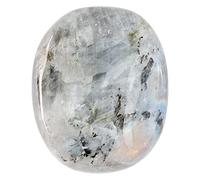 Crocon® 50mm Purple Labradorite Large Palm Stone 900+ Carats Pocket Massage Worry Stones for Natural Chakra Balancing Reiki Healing Stones & Crystal Healing Massage Spa Energy Crystals gifts for women