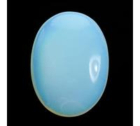 Crocon® Opalite Large Oval Palm Stone Crystal Pocket Worry Stone