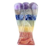 Crocon® Seven Chakra Crystal Pocket Angel 2-2.5 Inch Guardian Gift
