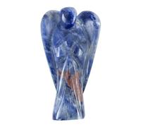 Crocon® Sodalite Crystal Pocket Angel 2-2.5 Inch Guardian Angel Gift
