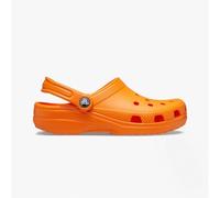 Crocs Classic Orange Womens shoes 10001-83A in a Plain Man-made in Size 7