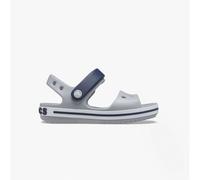 Crocs 12856-01U CROCBAND SANDAL Kids Sandals Light Grey/Navy - UK (Kids) 9 - Blue