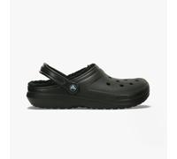 Crocs 203591-060 CLASSIC LINED Unisex Clogs Black - Men's UK 8 / Women's UK 9