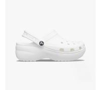 Crocs Women's Classic Platform Clogs White UK 3