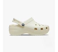 Crocs Womens Platform Clog Unisex - Off-White - Size UK 8