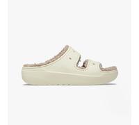 Crocs 207446-2YC CLASSIC COZZZY Unisex Sliders Bone/Mushroom - Men's UK 6 / Women's UK 7