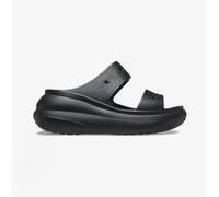 Crocs 207670-001 CRUSH SANDAL Womens Platform Sliders Black - UK 8