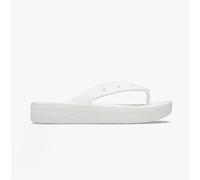 Crocs 207714-100 CLASSIC PLATFORM FLIP Womens Flip-Flops White - UK 4