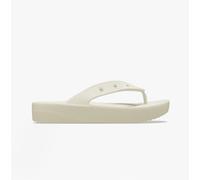 Crocs 207714-2Y2 CLASSIC PLATFORM FLIP Womens Flip-Flops Bone - UK 8
