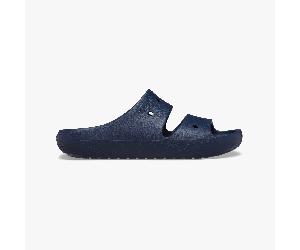 Crocs 209403-410 CLASSIC SANDAL Unisex Sliders Navy - Blue Resin - Size 3-4 (UK Shoe)
