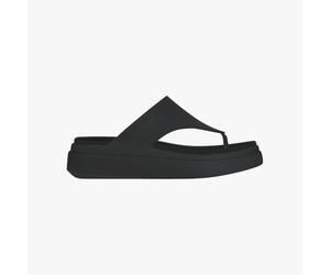 Crocs 209410-001 GETAWAY PLATFORM FLIP Womens Flip-Flops Black - UK 5