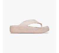 Crocs 209410-6UR GETAWAY PLATFORM FLIP Womens Flip-Flops Quartz - Pink - Size UK 6