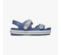 Crocs Unisex Kids Crocband Cruiser Sandal K, Bijou Blue Light Grey, 2 UK