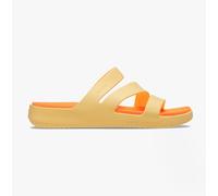 Crocs 209587-78z Getaway Strappy Womens Sandals Golden Hour - Orange Resin - Size UK 5