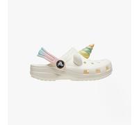 Crocs 209701-0WV CLASSIC IAM RAINBOW UNICORN Unisex Kids Clogs Chalk - UK 6 (Small Kids)