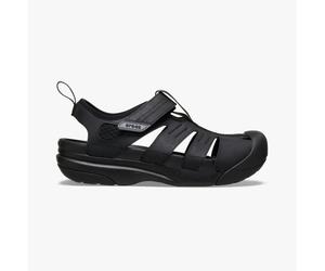 Crocs 209875-001 YUKON FISHERMAN Mens Closed Toe Black - UK 6