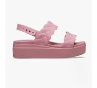 Crocs Women Sandal,Brooklyn Woven Upper LW,Rosette,4 UK Women