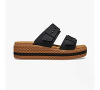 Crocs 209978-001 BROOKLYN WOVEN BUCKLE Womens Sandals Black - UK 7