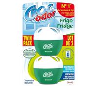 Crocs 2X Refrigerator Deodoriser, Twin Pack, White, Unscented Gel, Home & Kitchen