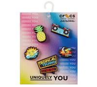 Crocs Aftercare kit JIBBITZ TROPICAL TECHNO DJ 5 PACK in Multicolour One size