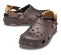 Crocs All Terrain Unisex Clogs Adjustable Turbo Strap Espresso Mens 8 Womens 10