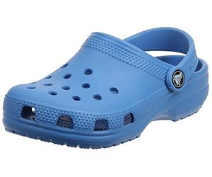 Crocs Baby-Girl's Classic Littles Clogs (Infant), Powder Blue, 6 Big Kid