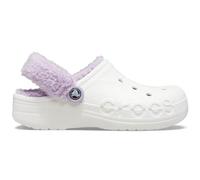 Crocs Baya Lined Fuzz-Strap Clog White/Lavender Size 11 UK Men
