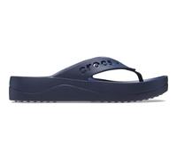 Crocs Women's Baya Platform Flip Sandal, Navy, 9 UK
