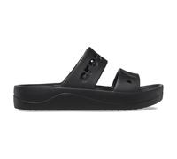 Crocs Women's Baya Platform Sandal, Black, 3 UK