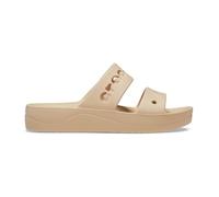Crocs Women's Baya Platform Sandal, Chai, 8 UK