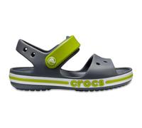 Crocs Boy's Unisex Kids Bayaband Sandal K, Charcoal, 4 UK Child