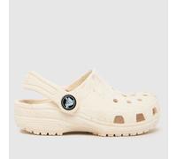 Crocs Beige Classic Clog Toddler Sandals UK 7 (EU 24)