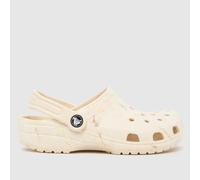 Crocs Unisex Kids Clog,Classic Watercolor Marbled Clog,Bone Swirl, 3 UK Child