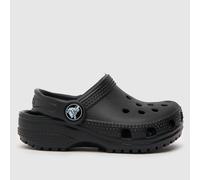 Crocs 206990-001 CLASSIC TODDLER Clogs Black - UK 6 (Small Kids)