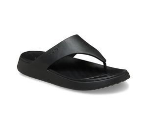 Crocs Black Getaway Triangle Flip Sandals