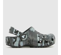 Crocs Black Multi Classic Clog Boys Toddler Sandals UK 8 (EU 25)