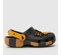 Crocs Black Multi Hufflepuff Clog Junior Sandals UK 12 (EU 30)
