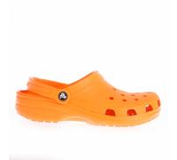 Crocs Boys Boy's Juniors Classic Clogs in Orange Rubber - Size UK 1
