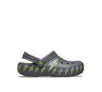 Crocs Boys Classic Bolt Lights Clog, Black, Size 11 Younger Black