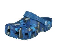 Crocs Boys Crocs Shark Detailed Clogs Classic Shark Clog PS - Prep Blue - UK 9 Child