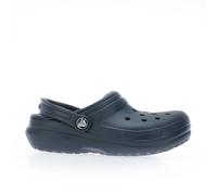 Crocs Boys Junior Classic Lined Clog in navy - Size UK 11 Kids