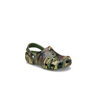 Crocs | Kids | Classic Camouflage | Clogs | Army Green / Multi | J1