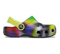 Crocs Boy's Unisex Kid's Classic Tie Dye Clog, Solar Rainbow, 6 UK Child