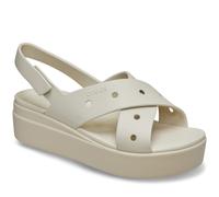 Crocs Brooklyn 4U Cross Strap Sandal BLACK SIZE 4